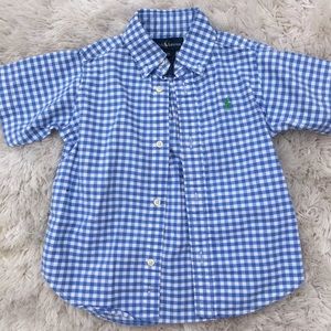 Blue Ralph Lauren Button Down